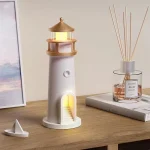 چراغ خواب مدل فانوس دریایی و ماه اسپیکردار - تصویر 4