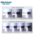 هد لامپ ویداسی مدل WD-5033 - تصویر 4